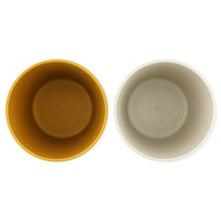 PLA cup 2-pack - Mustard