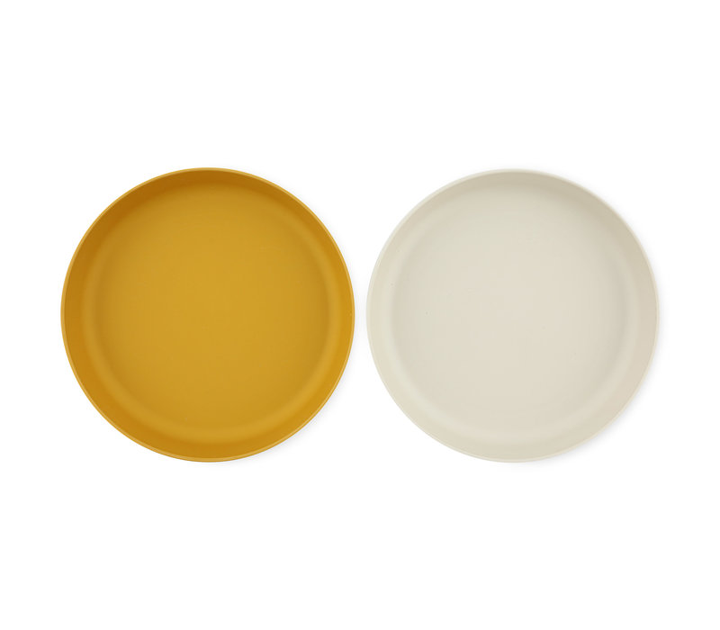 PLA plate 2-pack - Mustard