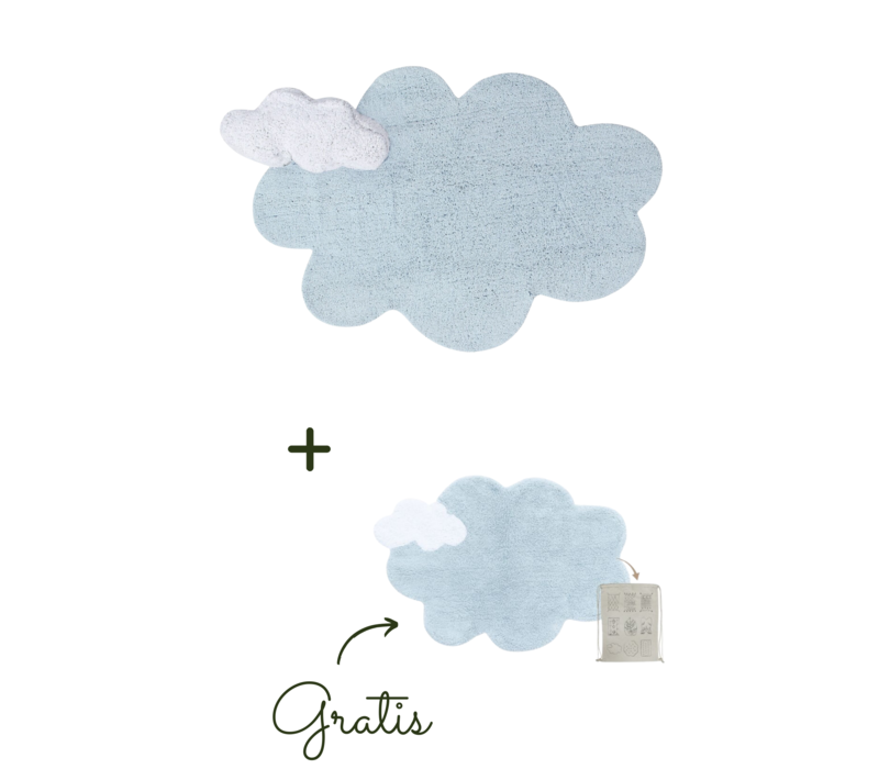 ACTIE - tapijt Puffy Dream 110x170 + GRATIS mini tapijt