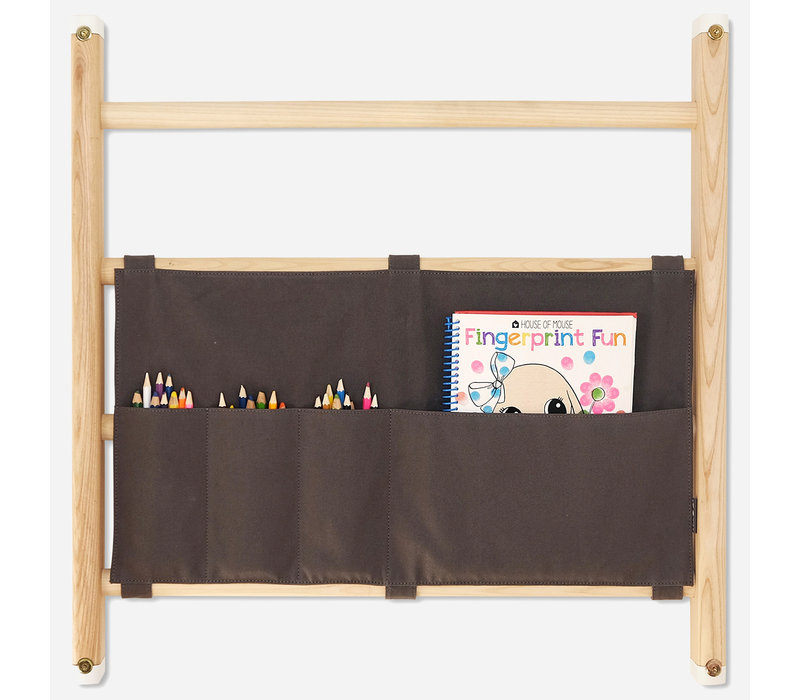 Wall Bar organizer dark grey