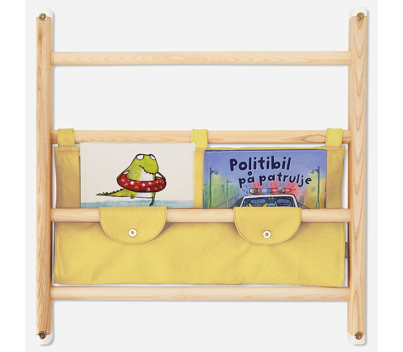 Wall Bar shelves mustard