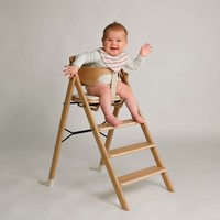 Klapp high chair oak