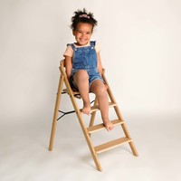 Klapp high chair oak