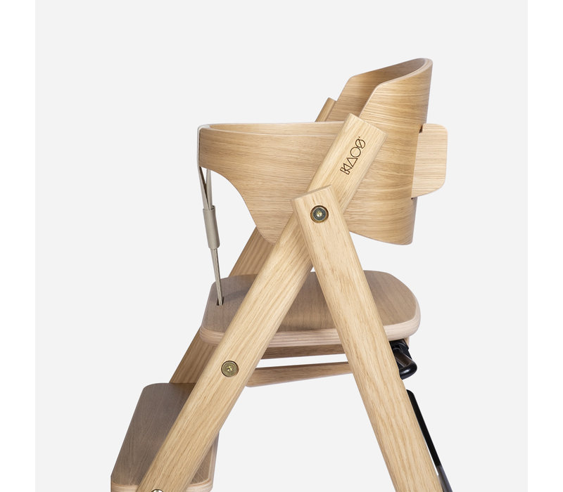 Klapp high chair oak