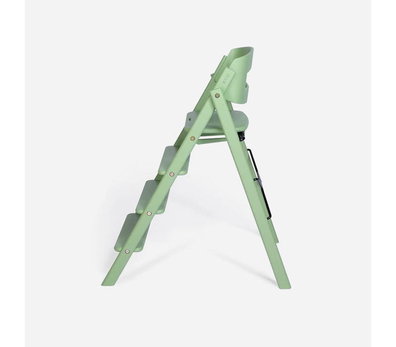 Klapp high chair beech pale green