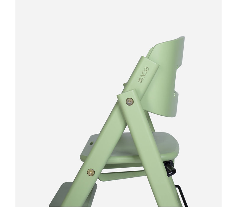 Klapp high chair beech pale green