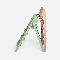 Klapp high chair beech pale green