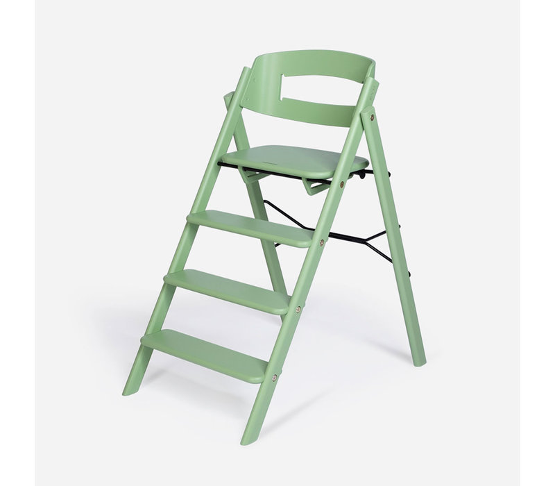 Klapp high chair beech pale green