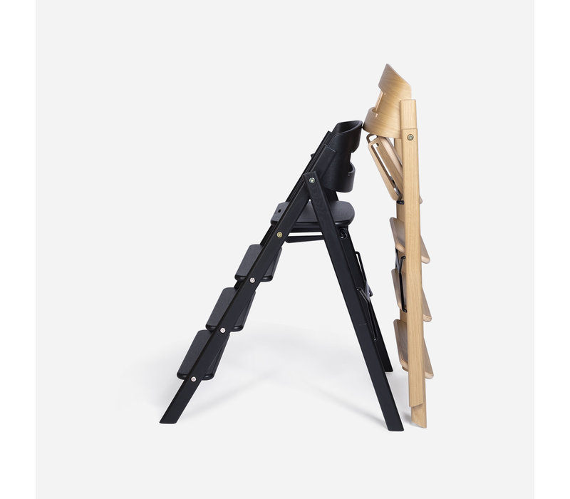 Klapp high chair oak black