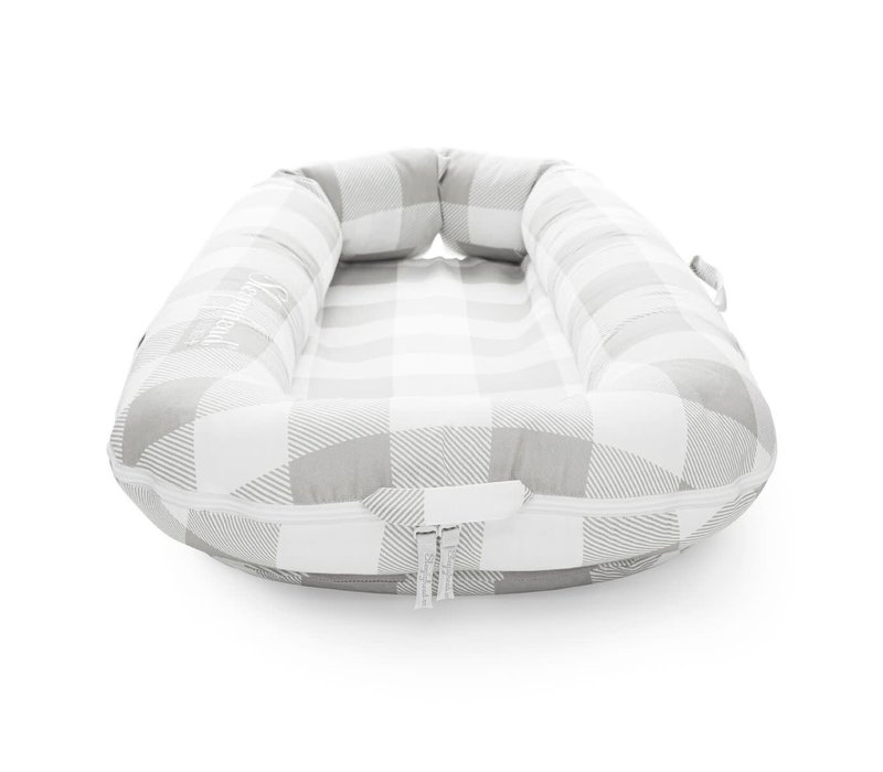 Deluxe+ baby pod Natural Plaid