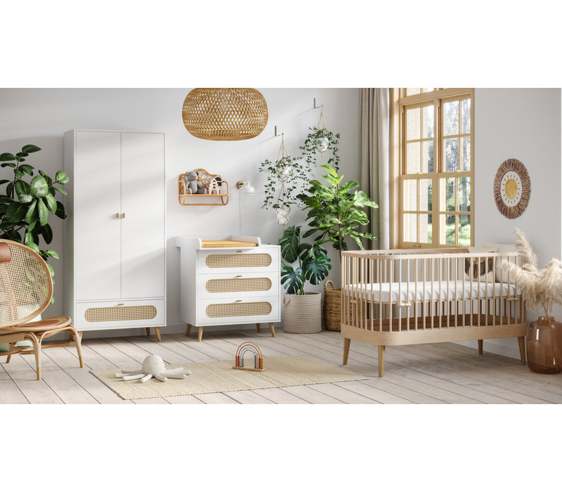 PARIS Cot bed 70x140cm birch