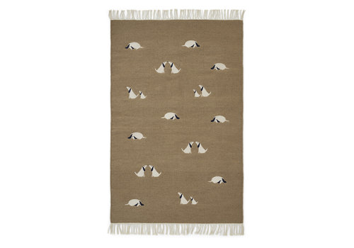 Liewood Bent rug small 80x120cm Dog/ oat mix