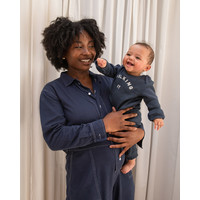 Milking It Onesie - Navy