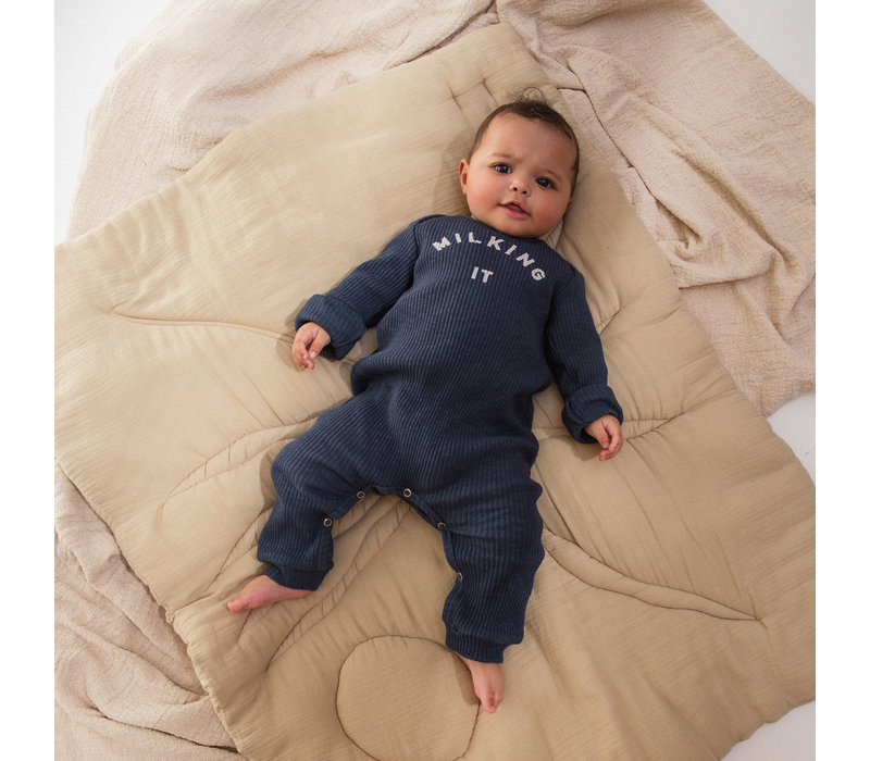 Milking It Onesie - Navy