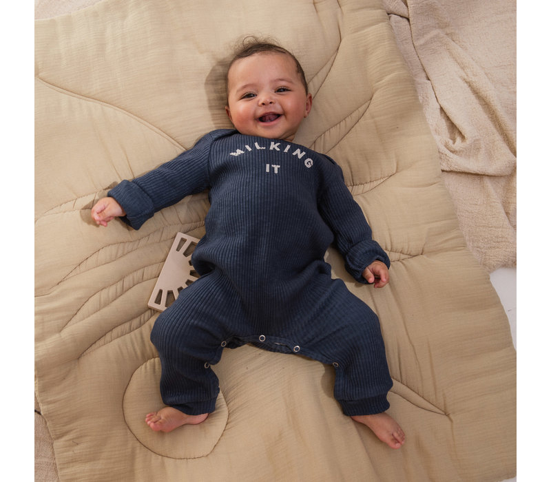 Milking It Onesie - Navy