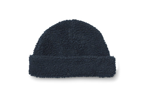 Liewood Bibi pile beanie Midnight navy