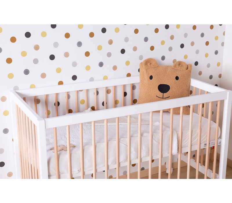 Copy of Babybed 97 zwart/naturel 120X60CM