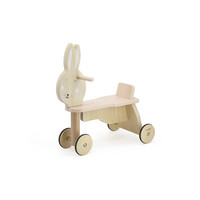 Houten fiets 4 wielen - Mrs. Rabbit