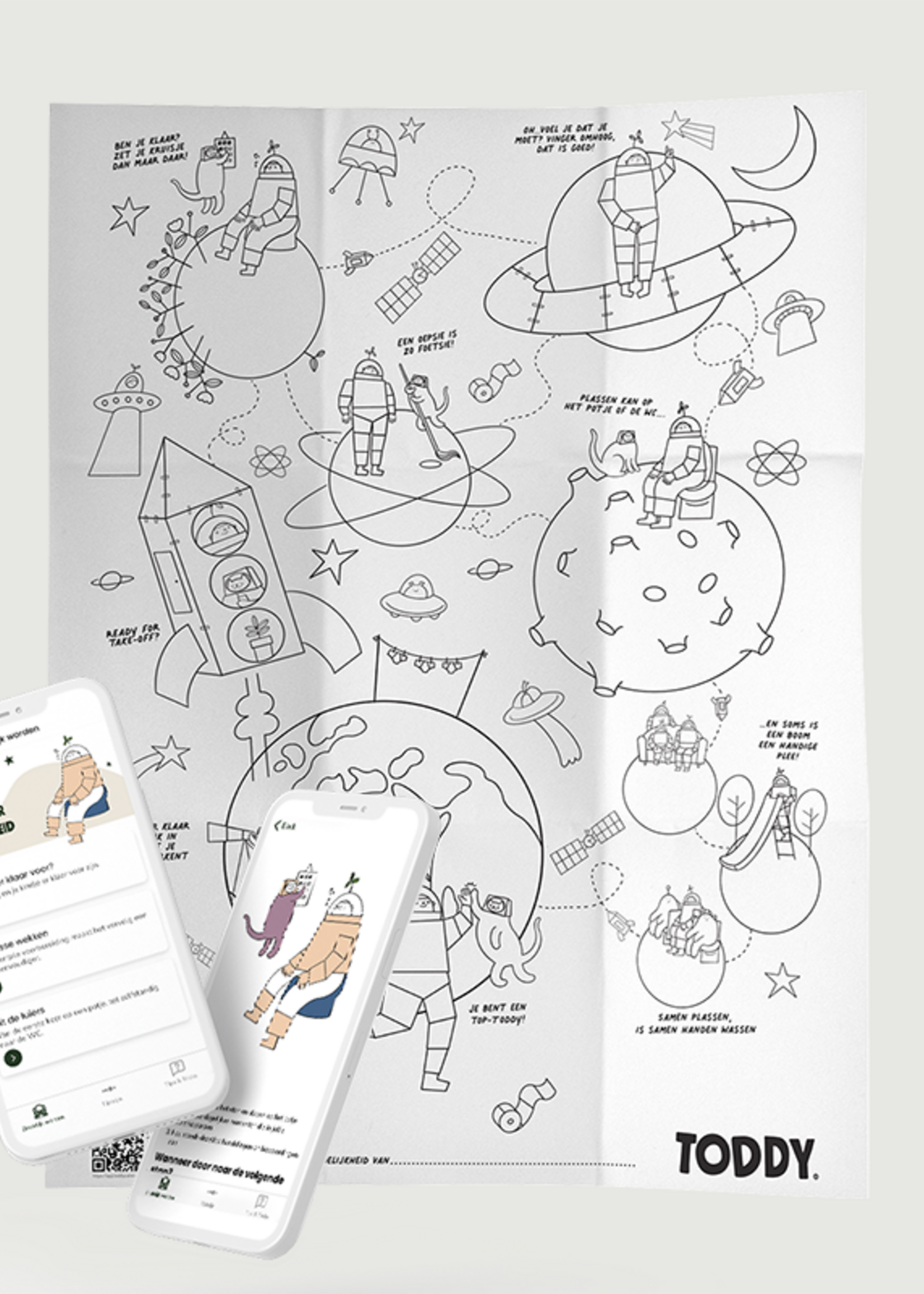 Toddy Zindelijkheidsprogramma: box en app (NL)