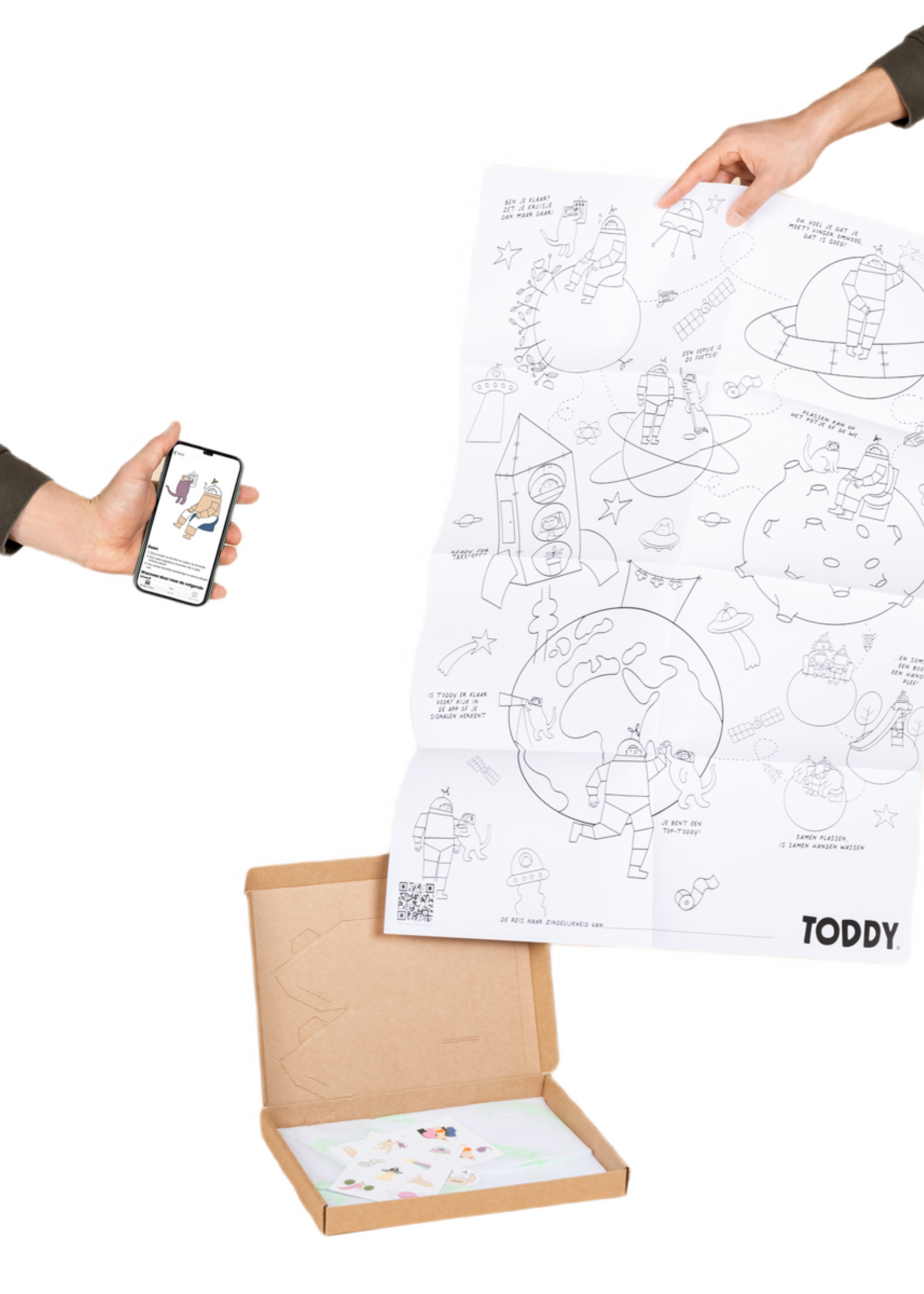 Toddy Zindelijkheidsprogramma: box en app (NL)