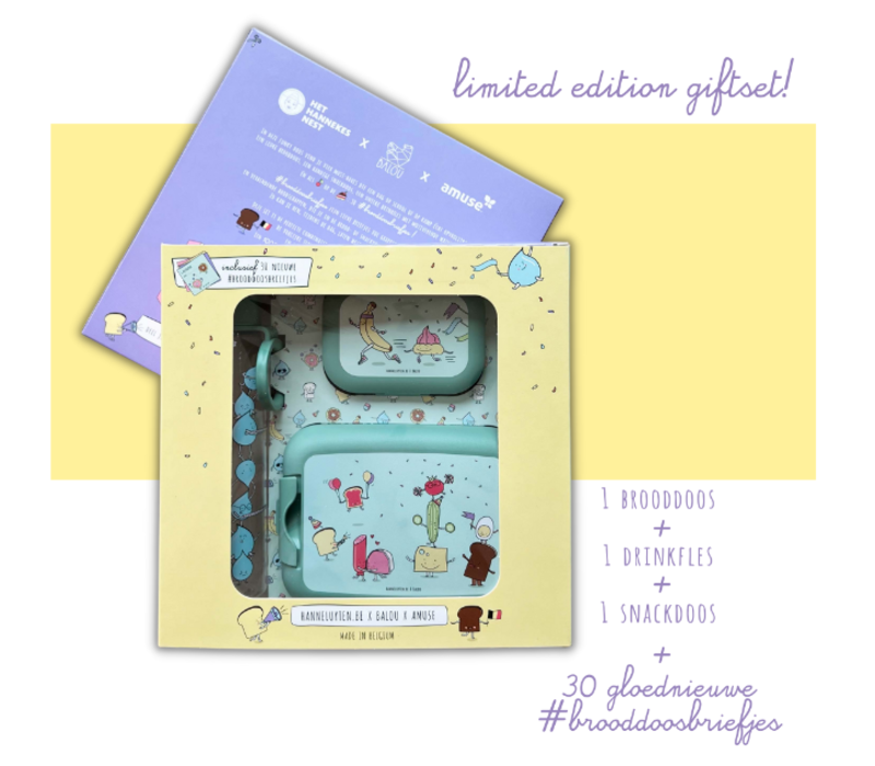 #brooddoosbriefjes reeks 3 - limited edition giftset