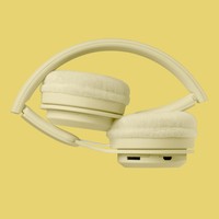 Kids headphone yellow