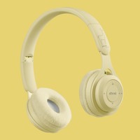 Kids headphone yellow