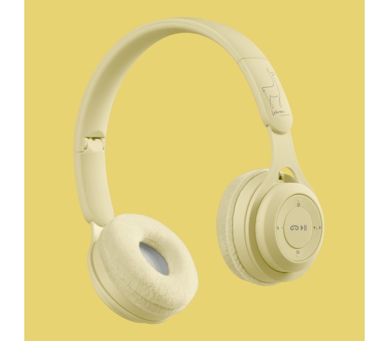 Kids headphone yellow