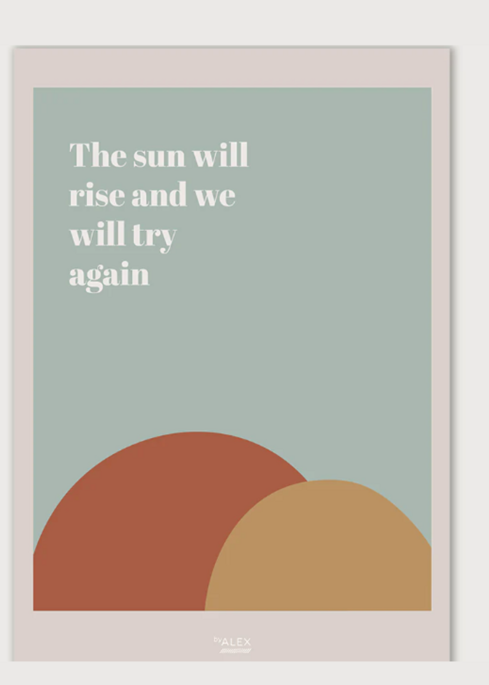 ByAlex A3 Poster - Try Again