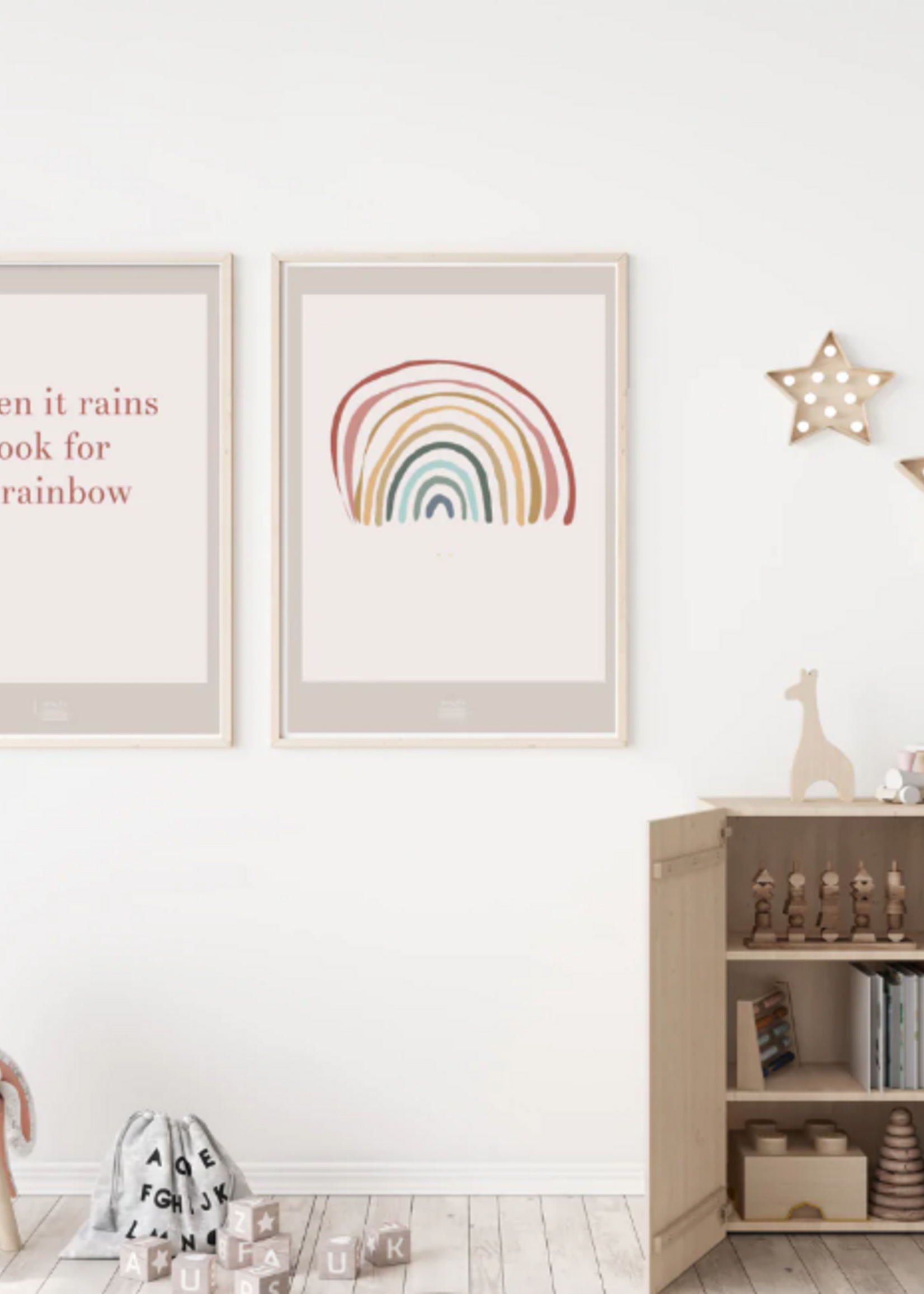 ByAlex A3 Poster - Rainbow Your Day