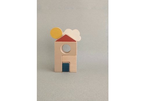 The Wandering Workshop House & sun puzzle toy