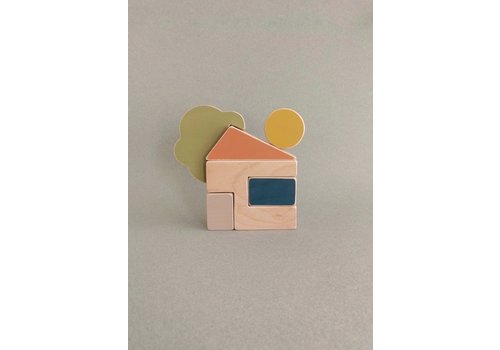 The Wandering Workshop Lemon tree house puzzle toy