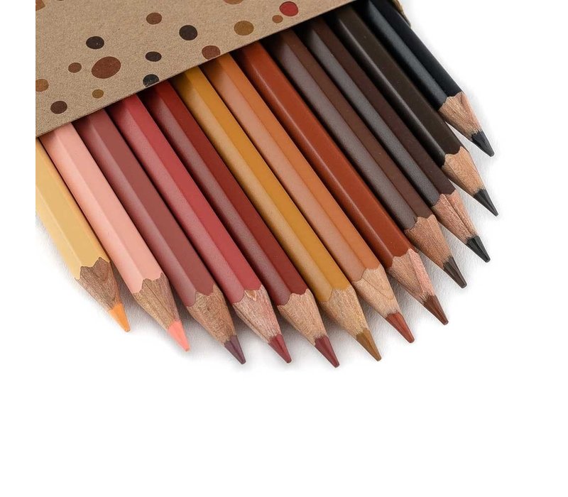 Skin Tones Pencils 12pcs