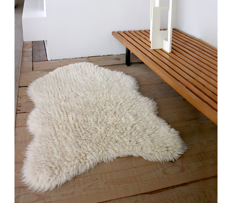 Tapijt Woolly 75x110cm sheep white