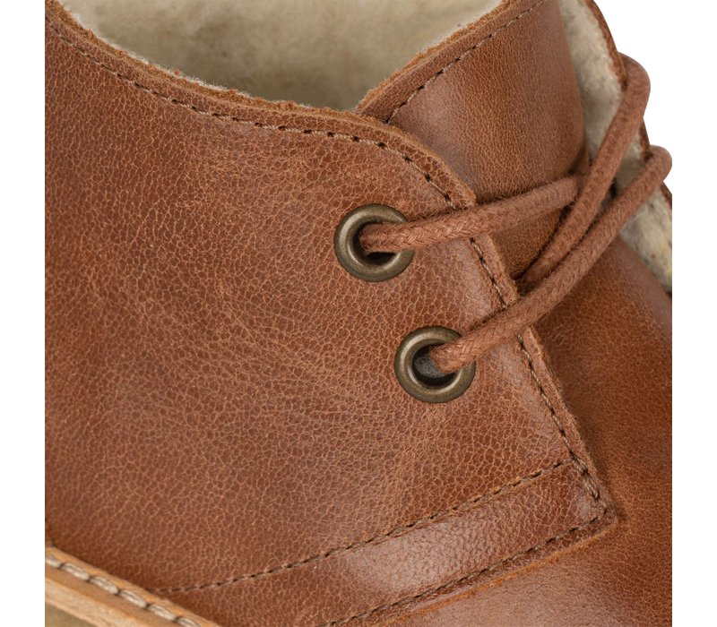 Woolie desert boot Cognac