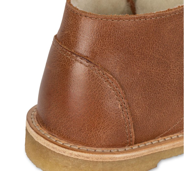 Woolie desert boot Cognac