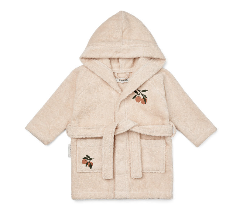 Kenna Bathrobe Peach/ Sea shell