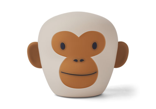 Liewood Winston nachtlamp Monkey/ Golden caramel