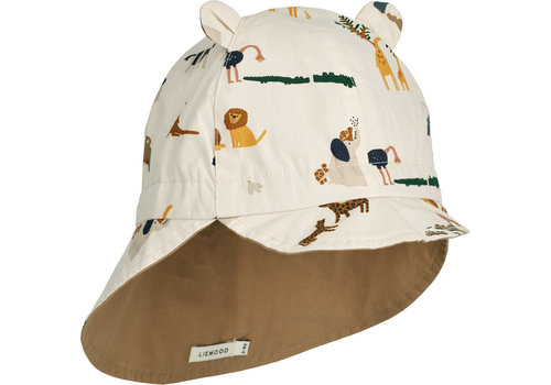 Liewood Gorm reversible sun hat All together/ Sandy