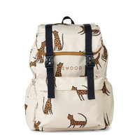 Helena school bag Leopard/ Sandy