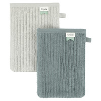 Washandjes 2st - Hush Petrol