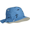 Liewood Sander reversible sun hat Shark/ Riverside