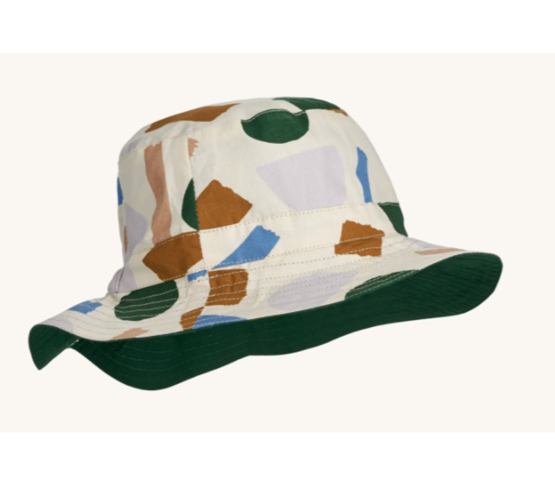 Sander reversible sun hat Paint stroke/ Sandy