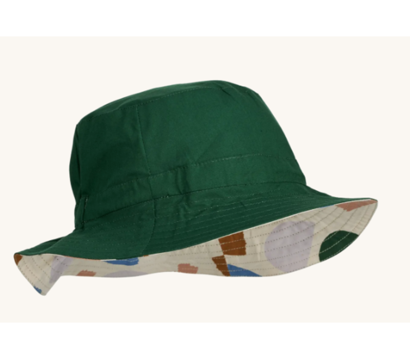 Sander reversible sun hat Paint stroke/ Sandy