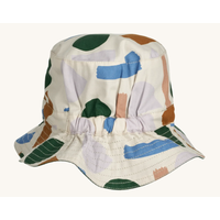 Sander reversible sun hat Paint stroke/ Sandy