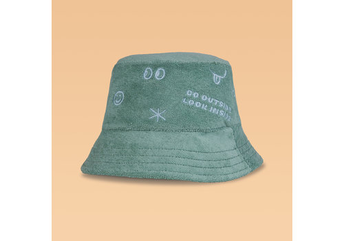 Happymess Terry bucket hat cactus