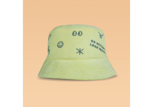 Happymess Terry bucket hat melon