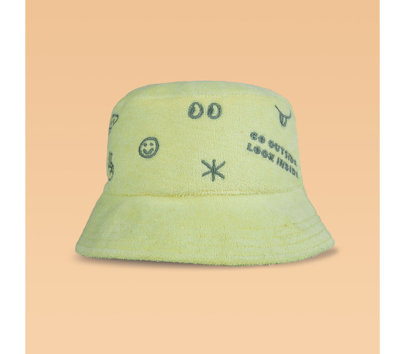 Terry bucket hat melon