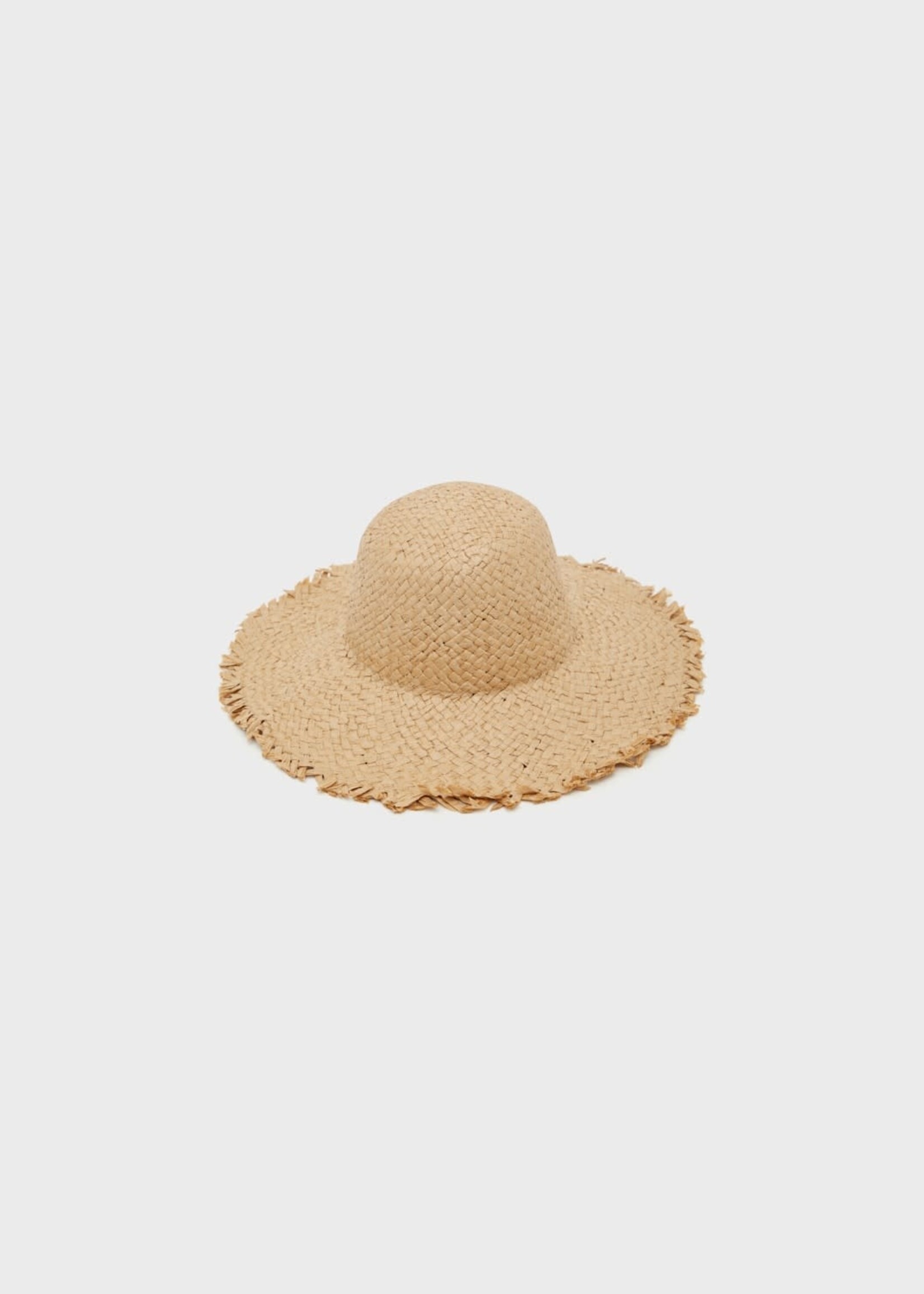 LIL' ATELIER Wide beach hat straw White Pepper
