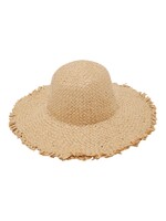 LIL' ATELIER Wide beach hat straw White Pepper